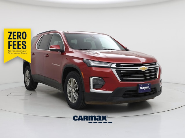 Red 2023 Chevrolet Traverse LT Cloth AWD SUV / Crossover Four-Wheel Drive Automatic