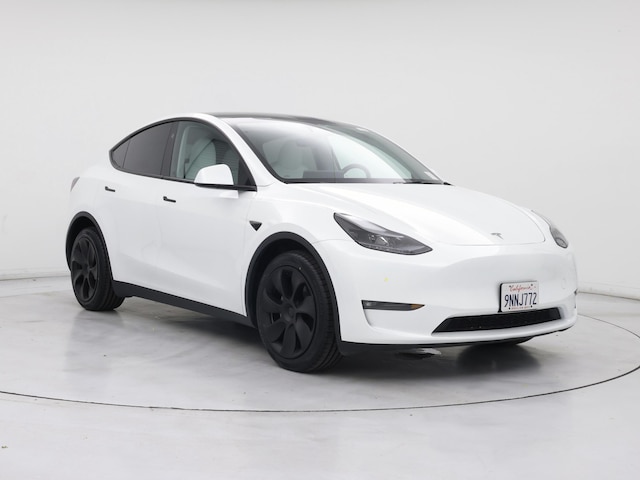 White 2024 Tesla Model Y Long Range AWD SUV / Crossover All-Wheel Drive Automatic