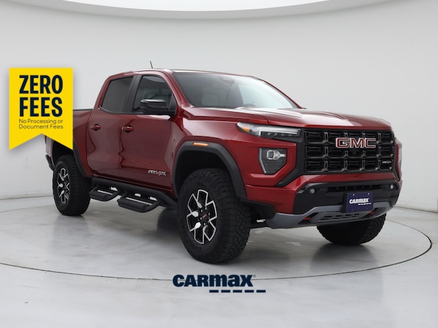 Red 2024 GMC Canyon AT4X Crew Cab 4WD Pickup Truck Four-Wheel Drive Automatic