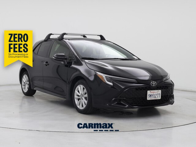 Black 2025 Toyota Corolla Hatchback SE FWD Hatchback Front-Wheel Drive Automatic