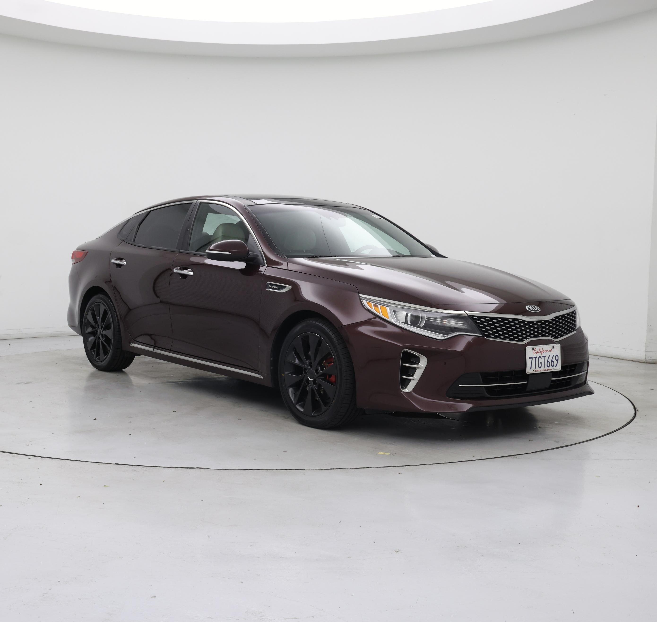 Red (Burgundy) 2016 Kia Optima Sedan Front-Wheel Drive Automatic