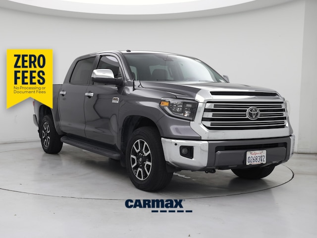 Gray 2019 Toyota Tundra Pickup Truck Four-Wheel Drive Automatic