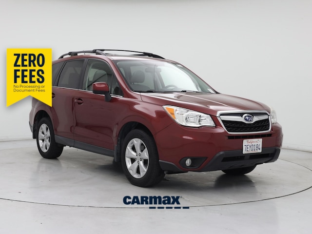 Red (Burgundy) 2014 Subaru Forester SUV / Crossover All-Wheel Drive Automatic