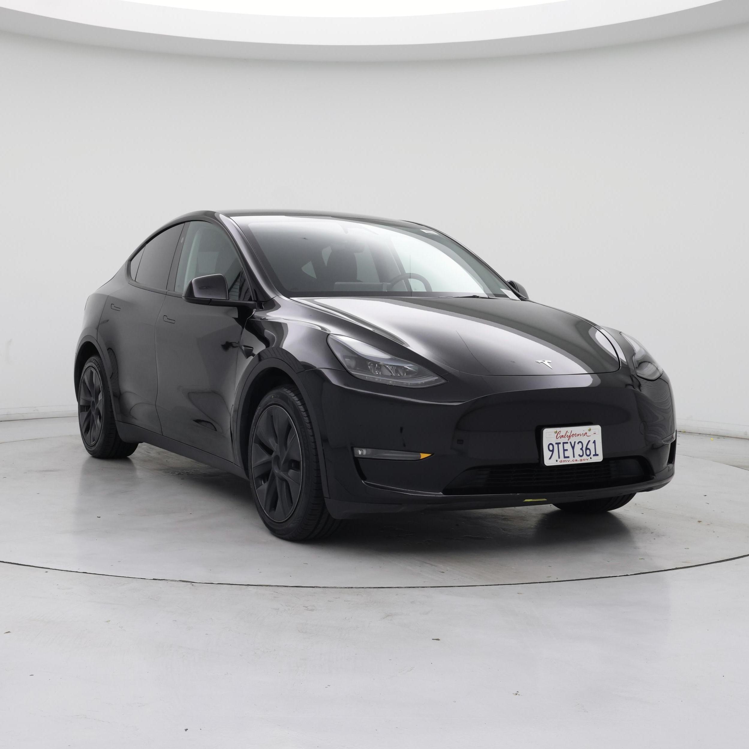 Black 2025 Tesla Model Y SUV / Crossover All-Wheel Drive Automatic