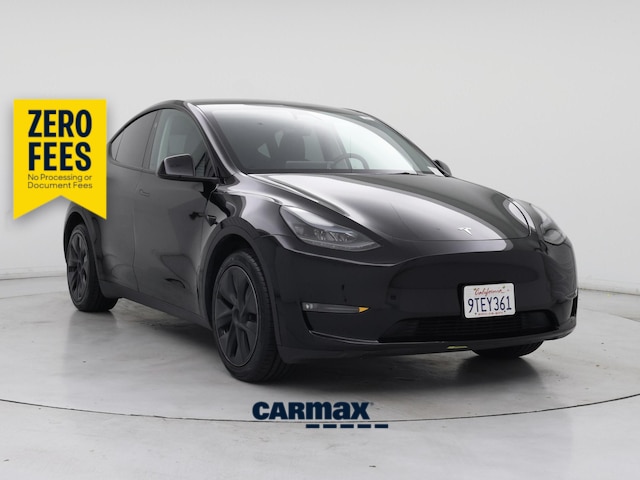 Black 2025 Tesla Model Y SUV / Crossover All-Wheel Drive Automatic