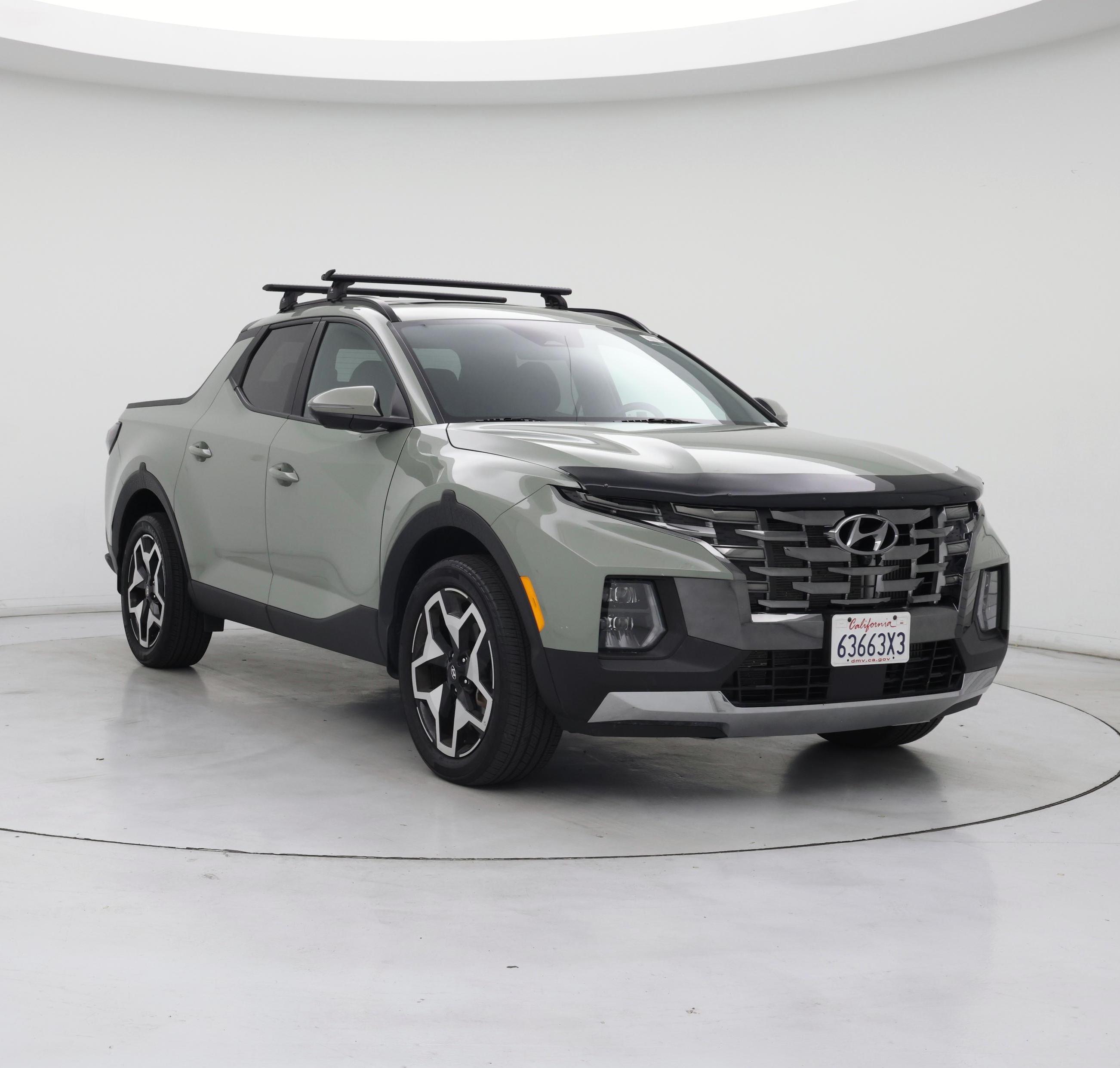 Green 2024 Hyundai Santa Cruz Pickup Truck All-Wheel Drive Automatic