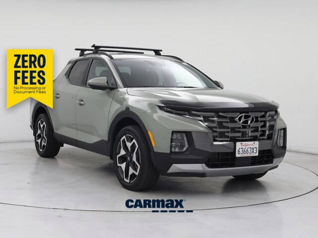 Green 2024 Hyundai Santa Cruz Pickup Truck All-Wheel Drive Automatic