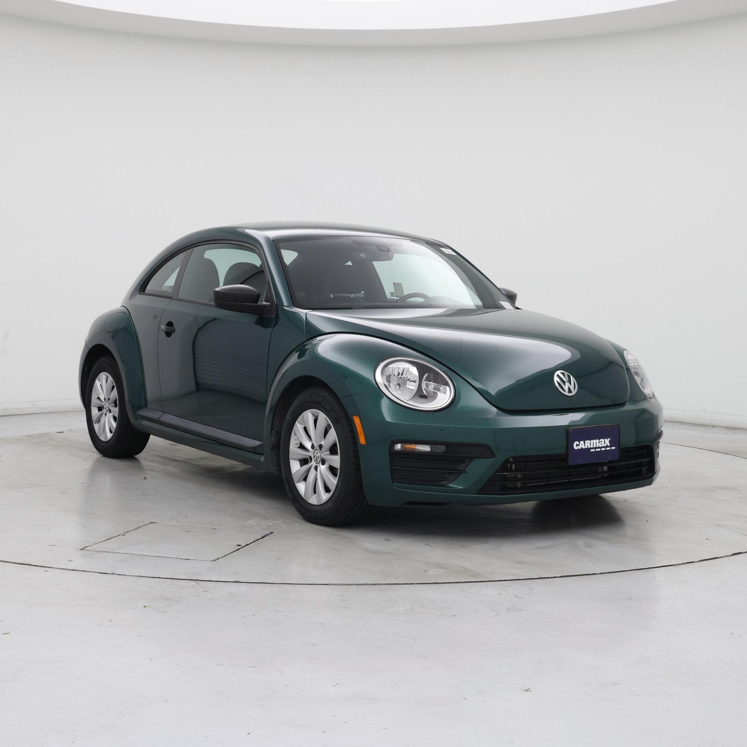 Green 2017 Volkswagen Beetle Hatchback Front-Wheel Drive Automatic