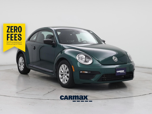Green 2017 Volkswagen Beetle Hatchback Front-Wheel Drive Automatic