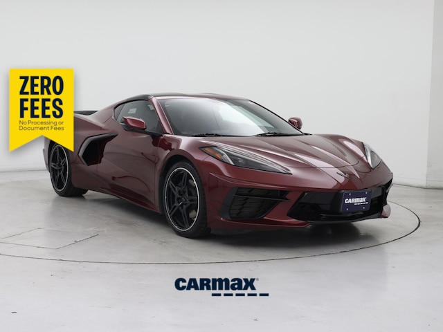 Red (Burgundy) 2020 Chevrolet Corvette Coupe Rear-Wheel Drive Automatic