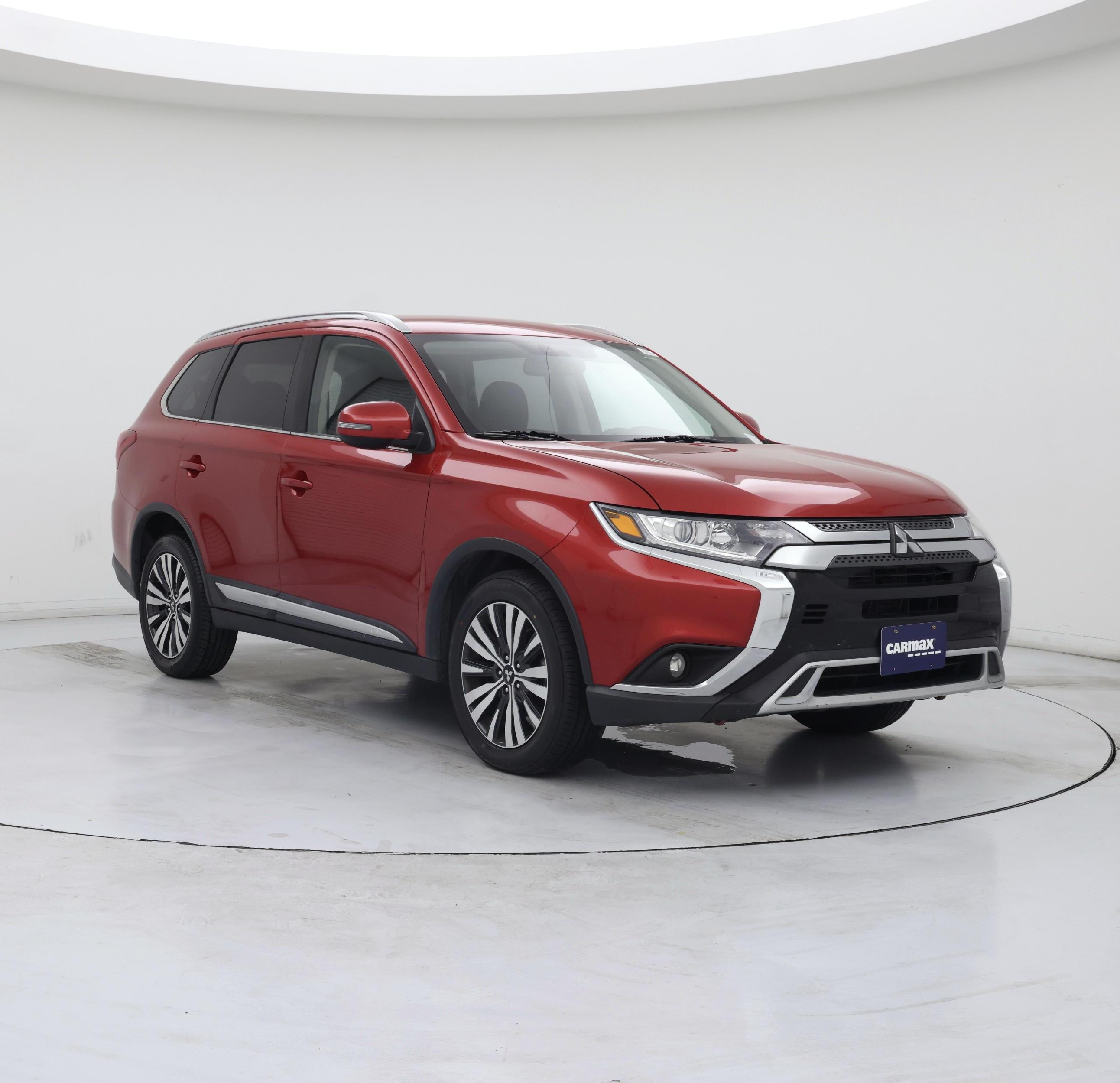 Red 2019 Mitsubishi Outlander SUV / Crossover All-Wheel Drive Automatic