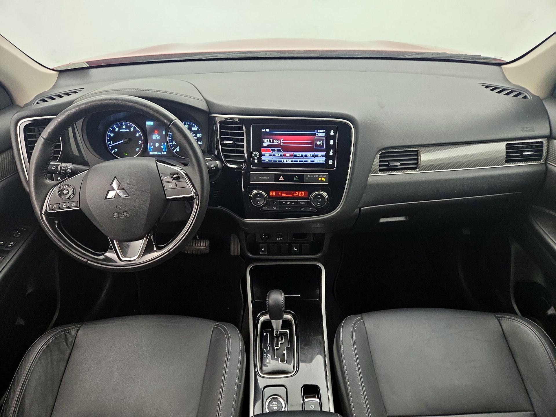 Red 2019 Mitsubishi Outlander SUV / Crossover All-Wheel Drive Automatic