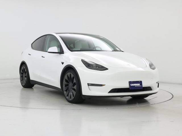 White 2022 Tesla Model Y Performance AWD SUV / Crossover All-Wheel Drive Automatic
