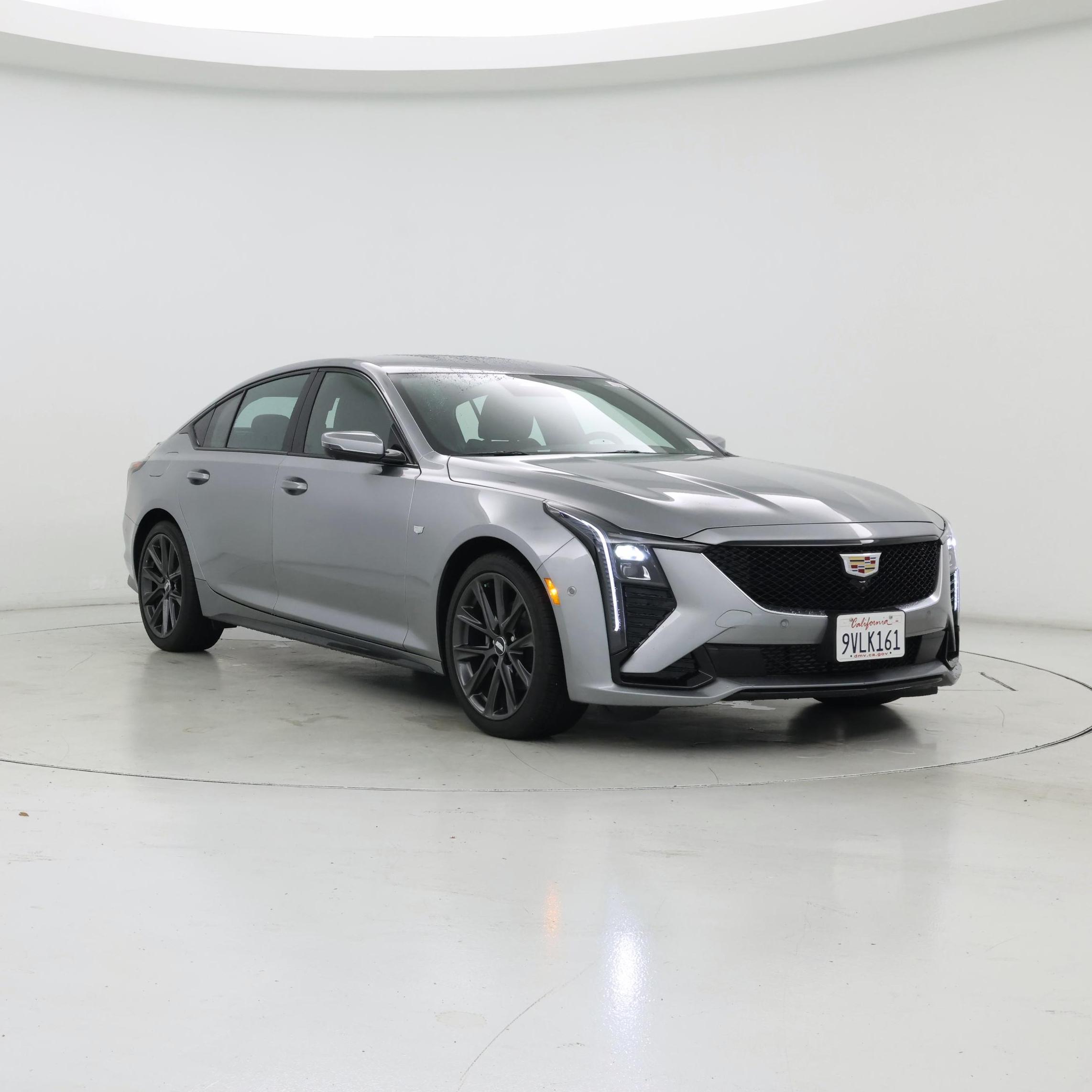 Silver 2026 Cadillac CT5 Sedan Rear-Wheel Drive Automatic