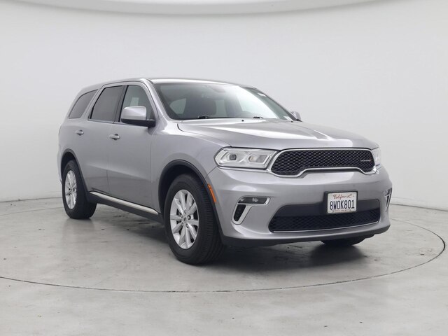Silver 2021 Dodge Durango SXT RWD SUV / Crossover Rear-Wheel Drive Automatic