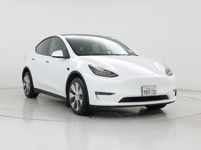 White 2022 Tesla Model Y Long Range AWD SUV / Crossover All-Wheel Drive Automatic