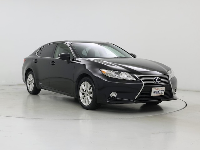 Black 2014 Lexus ES Hybrid 300h FWD Sedan Front-Wheel Drive Automatic