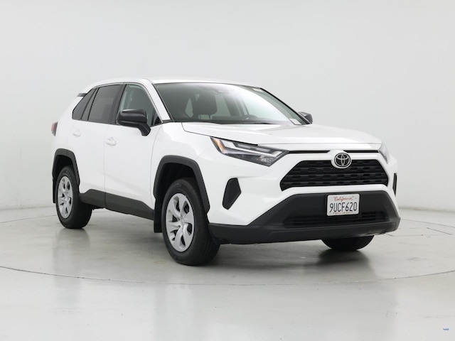 White 2025 Toyota RAV4 LE FWD SUV / Crossover Front-Wheel Drive Automatic