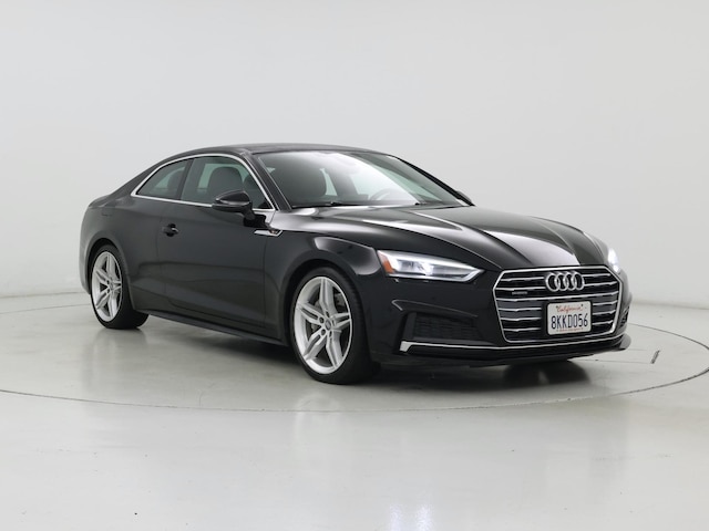 Black 2019 Audi A5 quattro Premium 45 TFSI Coupe Coupe All-Wheel Drive Automatic