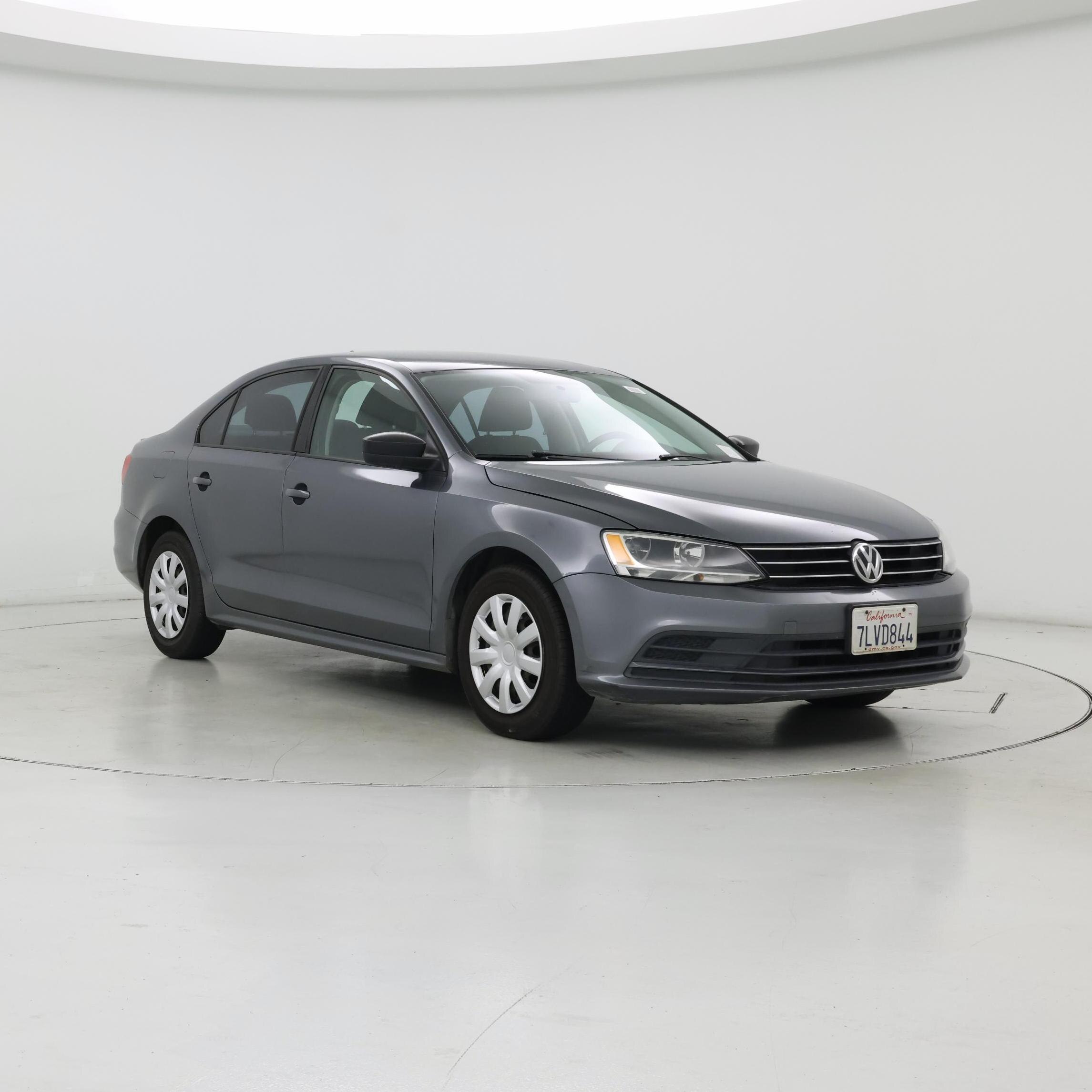 Gray 2015 Volkswagen Jetta Sedan  Manual