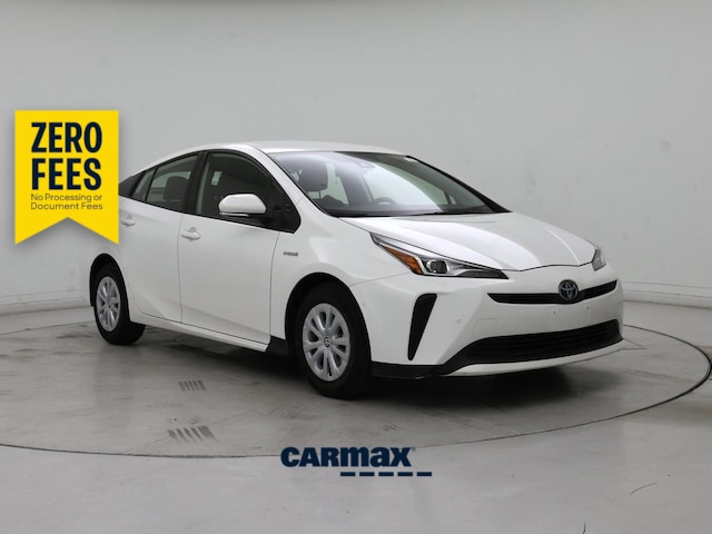 White 2022 Toyota Prius LE FWD Hatchback Front-Wheel Drive Automatic