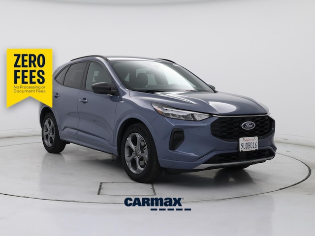 Blue 2024 Ford Escape Hybrid ST-Line FWD SUV / Crossover Front-Wheel Drive Automatic