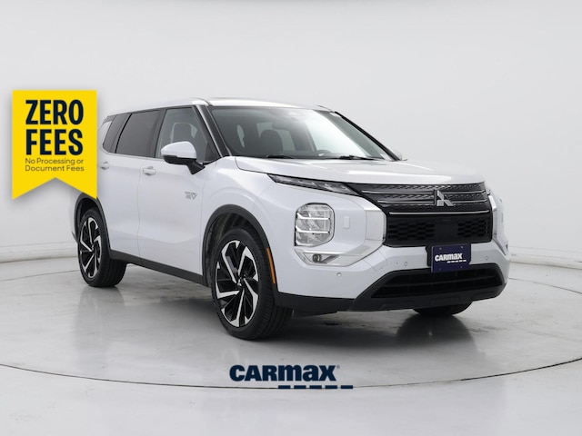 White 2024 Mitsubishi Outlander Hybrid Plug-in SE S-AWC SUV / Crossover All-Wheel Drive Automatic
