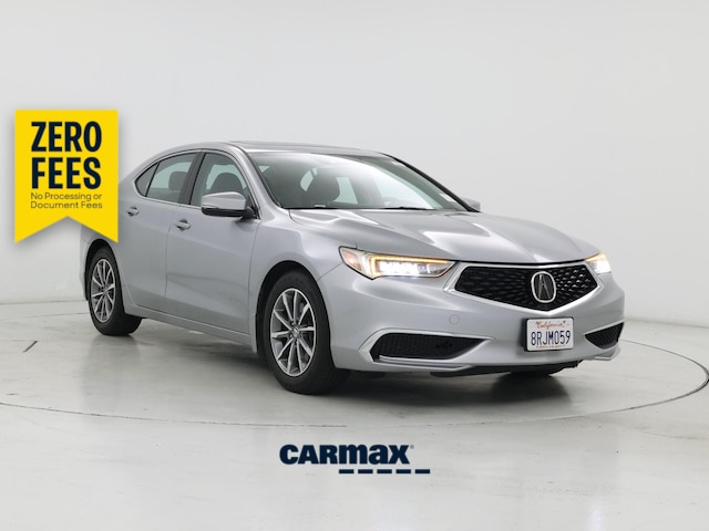 Silver 2020 Acura TLX FWD Sedan Front-Wheel Drive Automatic