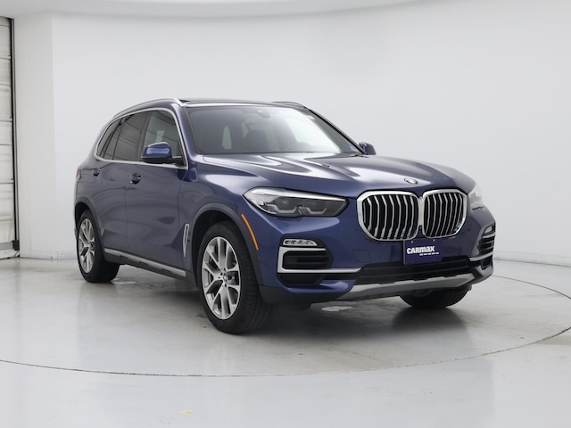 Blue 2021 BMW X5 xDrive40i AWD SUV / Crossover All-Wheel Drive Automatic