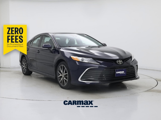 Blue 2022 Toyota Camry Sedan All-Wheel Drive Automatic
