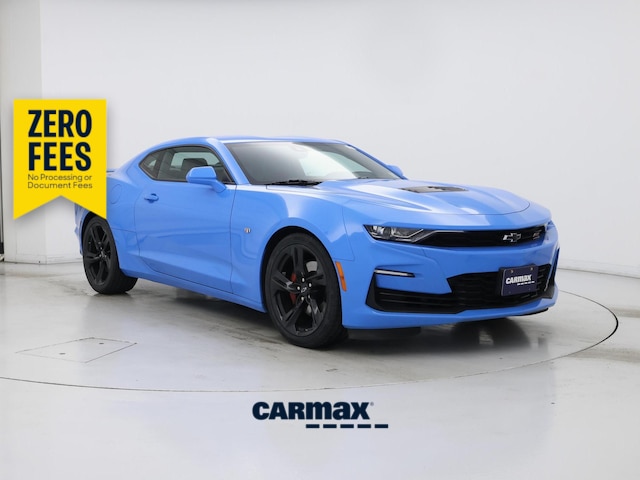 Blue 2023 Chevrolet Camaro Coupe Rear-Wheel Drive Automatic