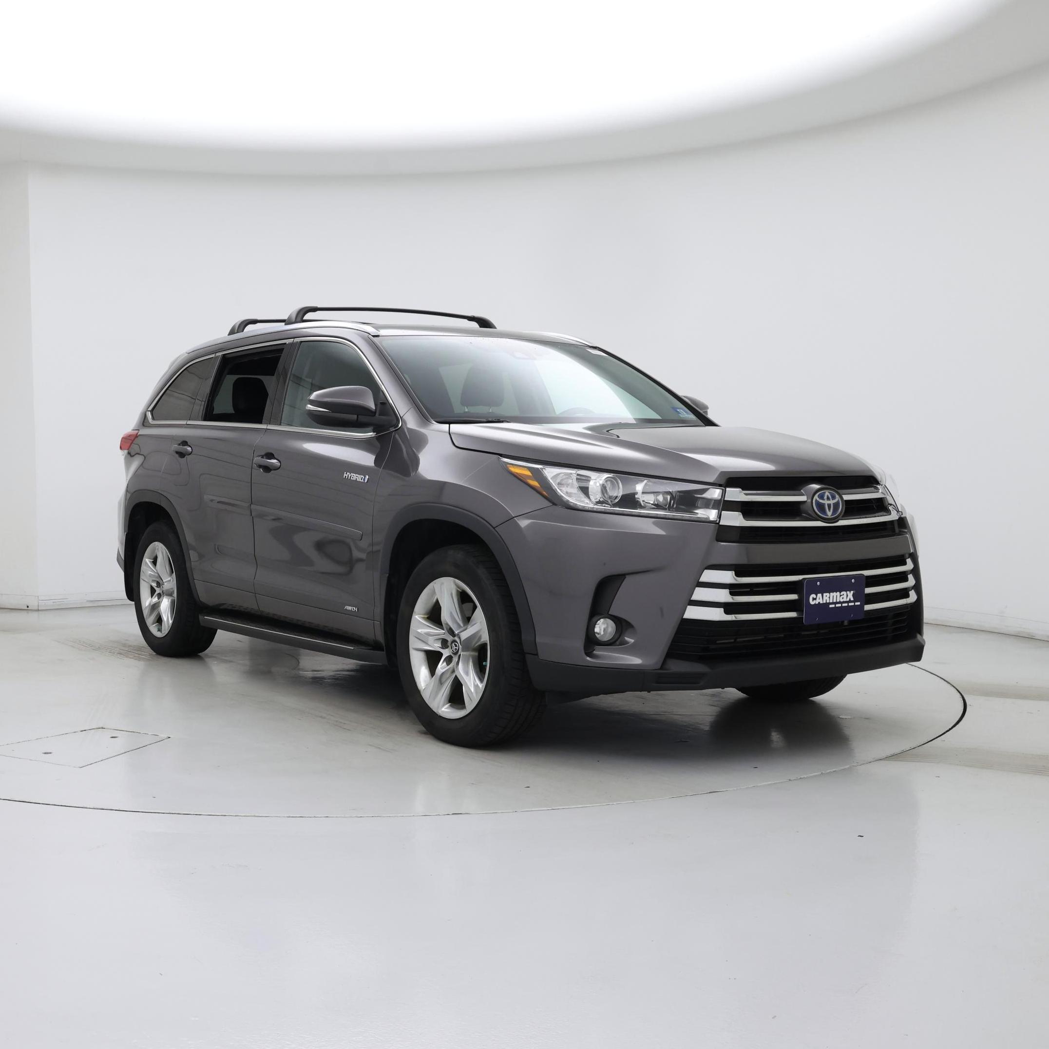 Silver 2018 Toyota Highlander Hybrid SUV / Crossover All-Wheel Drive Automatic