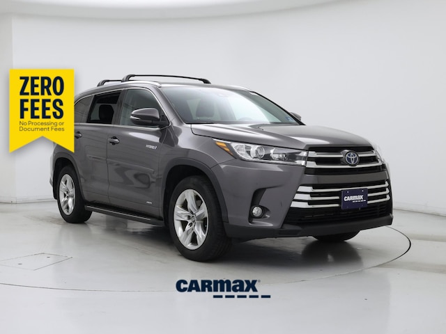Silver 2018 Toyota Highlander Hybrid SUV / Crossover All-Wheel Drive Automatic