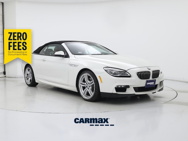 White 2018 BMW 6 Series Convertible All-Wheel Drive Automatic