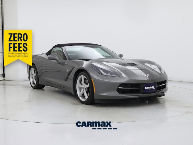 Gray 2015 Chevrolet Corvette Convertible Rear-Wheel Drive Automatic