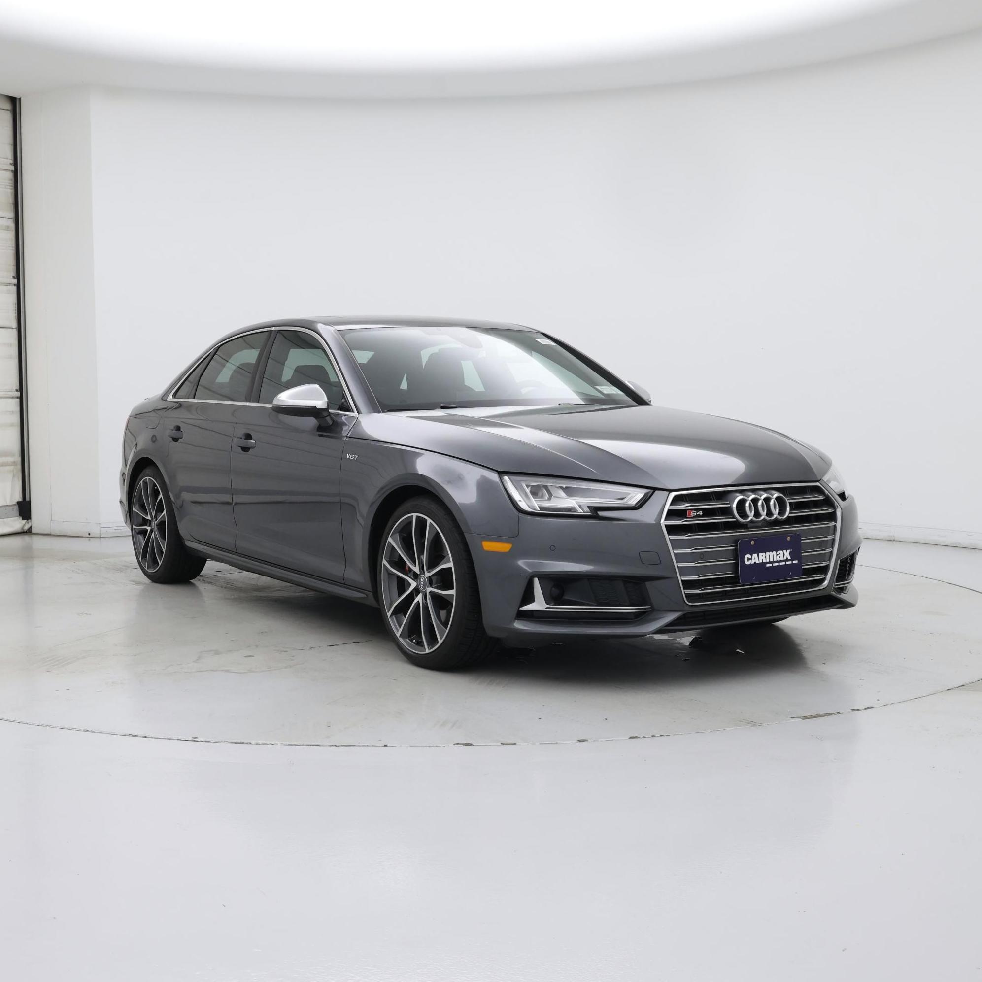 Gray 2018 Audi S4 Sedan All-Wheel Drive Automatic