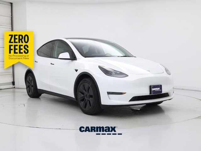 White 2025 Tesla Model Y SUV / Crossover Rear-Wheel Drive Automatic