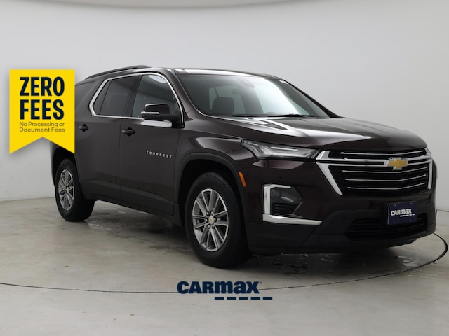 Red (Burgundy) 2023 Chevrolet Traverse SUV / Crossover Four-Wheel Drive Automatic