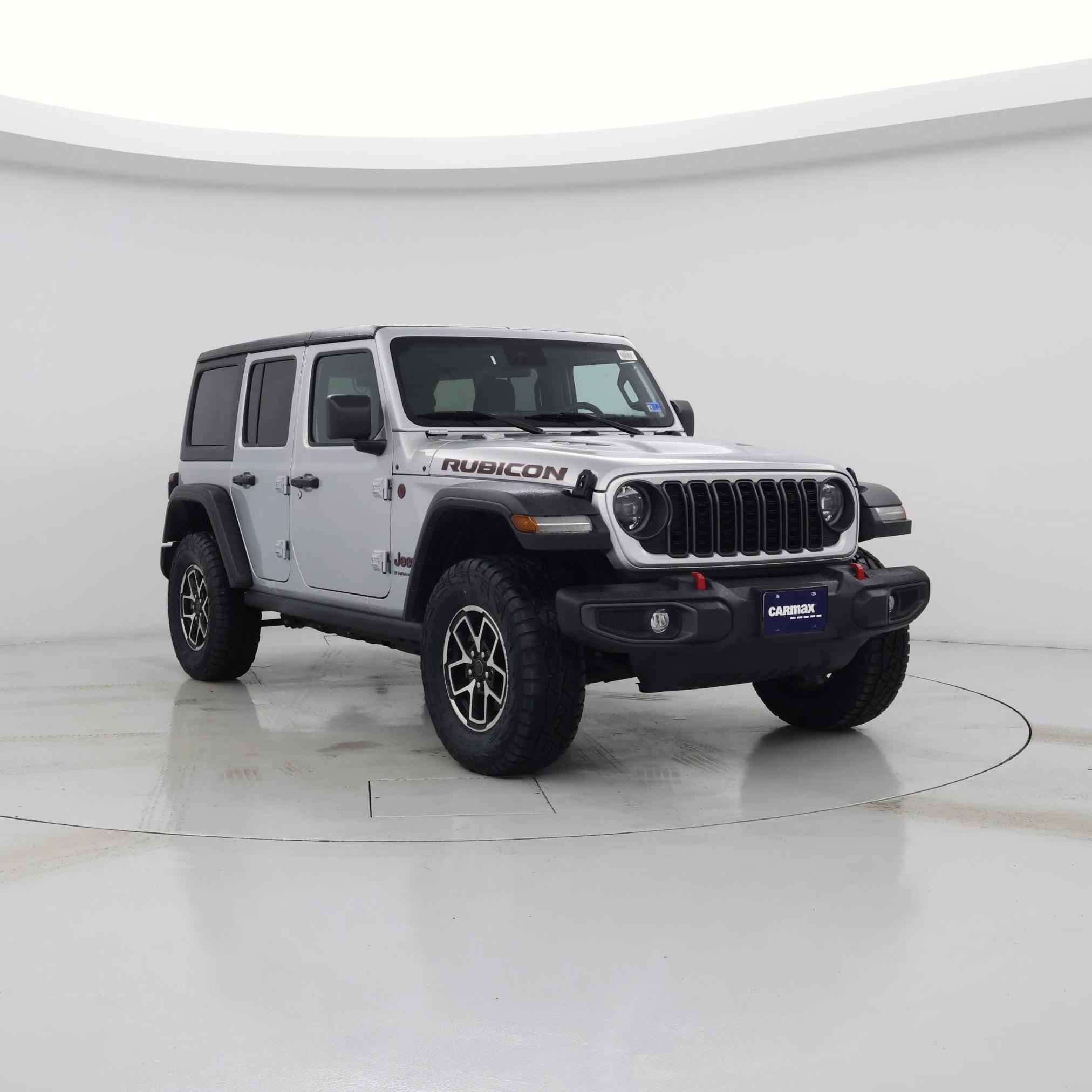 Silver 2024 Jeep Wrangler SUV / Crossover Four-Wheel Drive Automatic