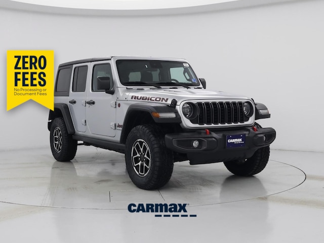 Silver 2024 Jeep Wrangler SUV / Crossover Four-Wheel Drive Automatic