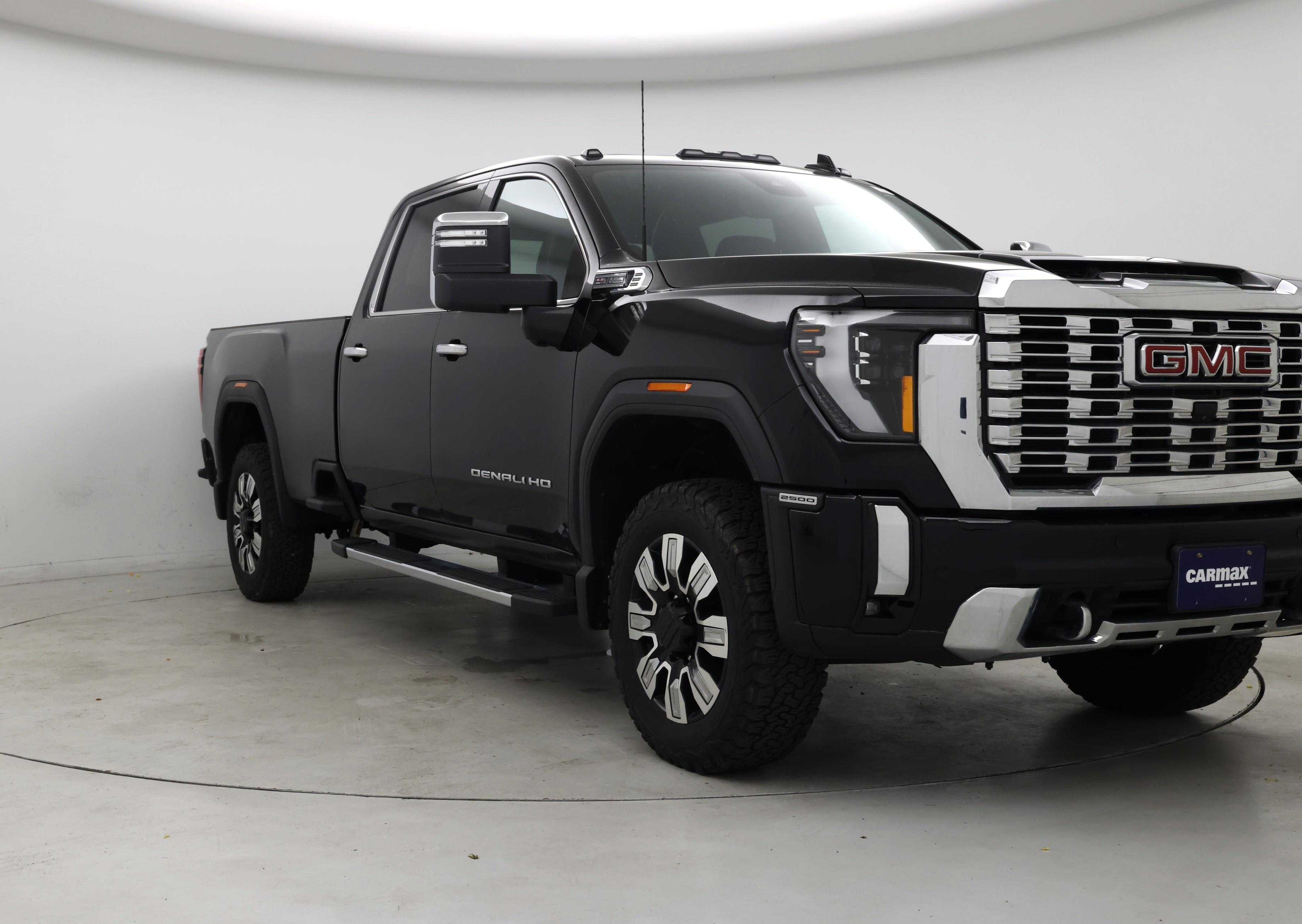 Black 2024 GMC Sierra 2500HD Pickup Truck Four-Wheel Drive Automatic