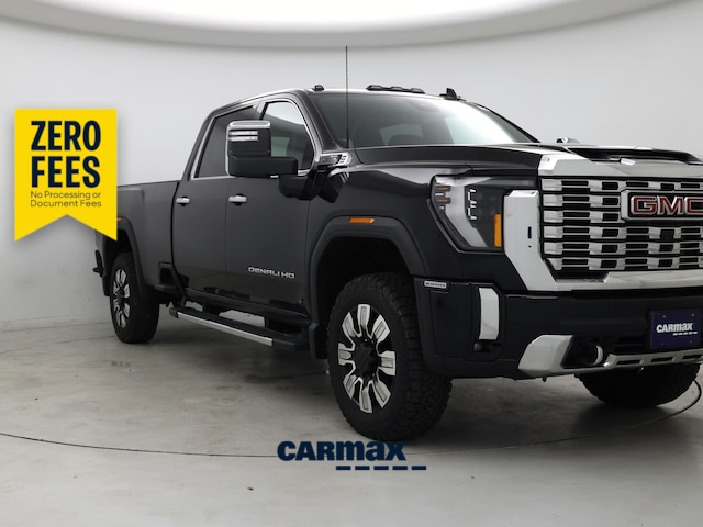 Black 2024 GMC Sierra 2500HD Pickup Truck Four-Wheel Drive Automatic