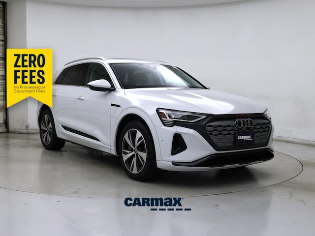 White 2024 Audi Q8 e-tron SUV / Crossover All-Wheel Drive Automatic
