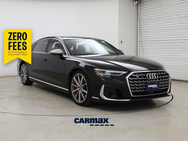 Black 2024 Audi S8 4.0T quattro Sedan All-Wheel Drive Automatic