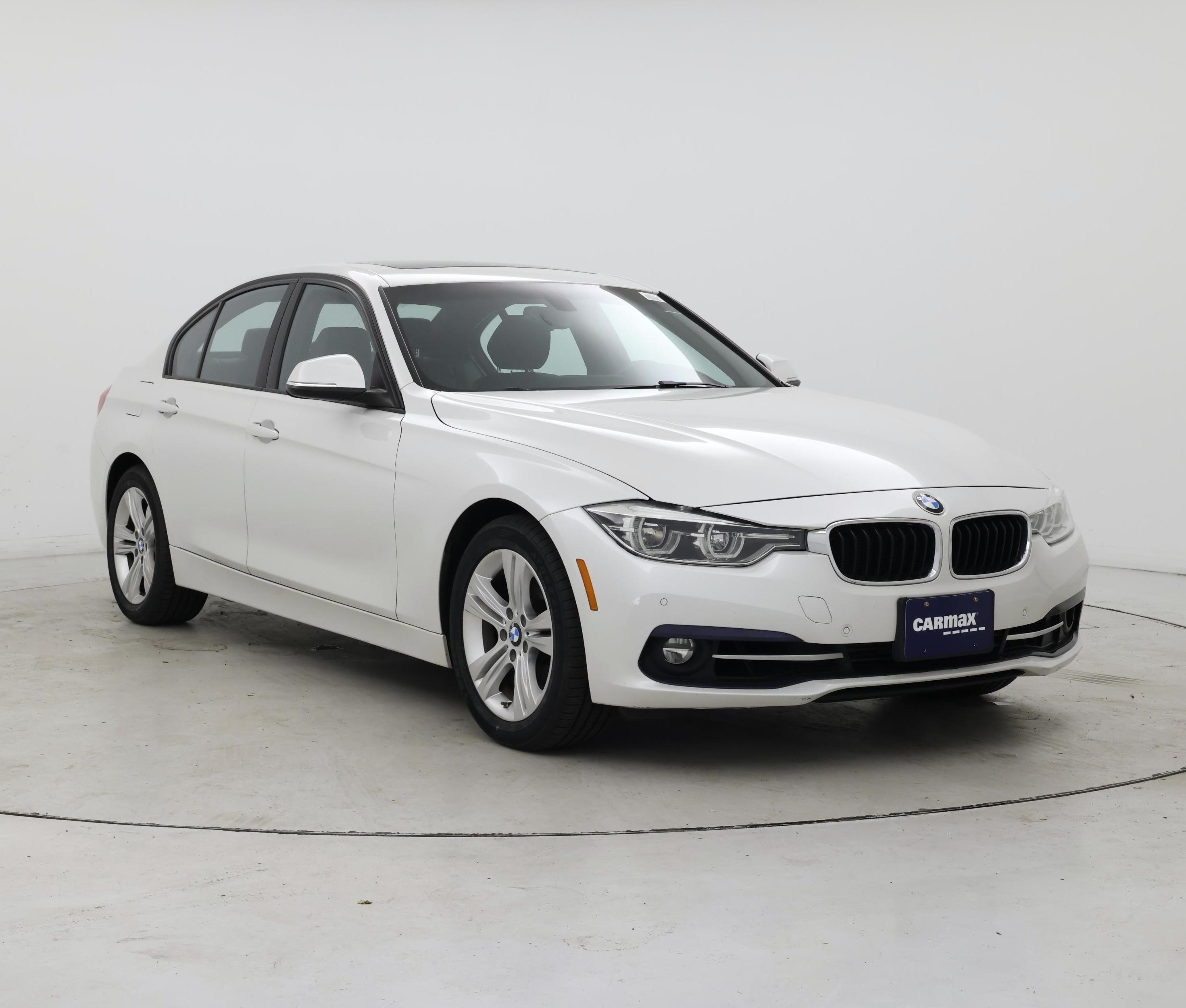 White 2016 BMW 3 Series Sedan All-Wheel Drive Automatic