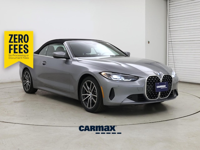 Gray 2024 BMW 4 Series 430i Convertible xDrive Convertible All-Wheel Drive Automatic