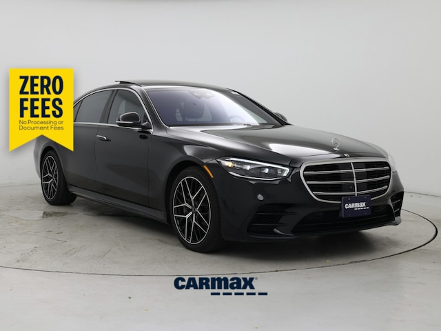 Black 2022 Mercedes-Benz S-Class S 580 4MATIC AWD Sedan All-Wheel Drive Automatic