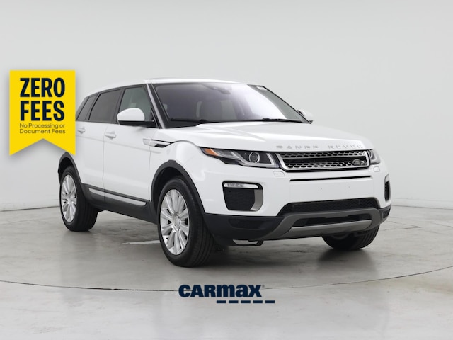 White 2017 Land Rover Range Rover Evoque HSE SUV / Crossover All-Wheel Drive Automatic
