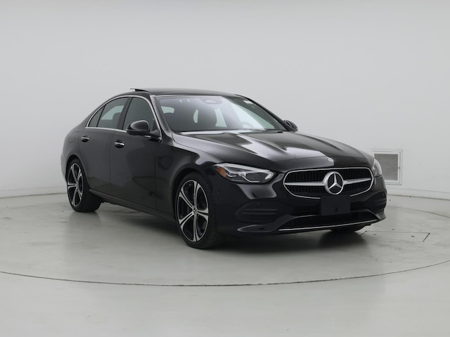 Black 2025 Mercedes-Benz C-Class C 300 RWD Sedan Rear-Wheel Drive Automatic