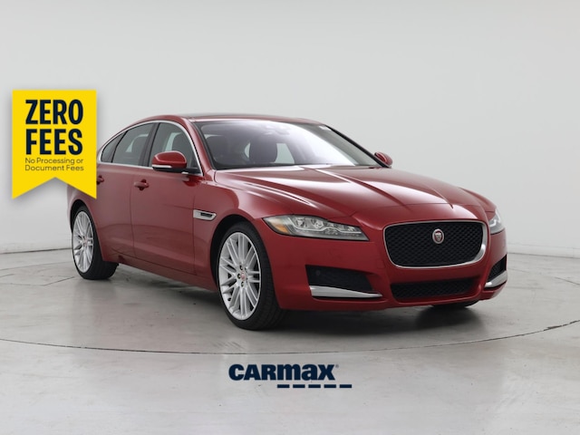 Red (Burgundy) 2017 Jaguar XF 20d Prestige RWD Sedan Rear-Wheel Drive Automatic
